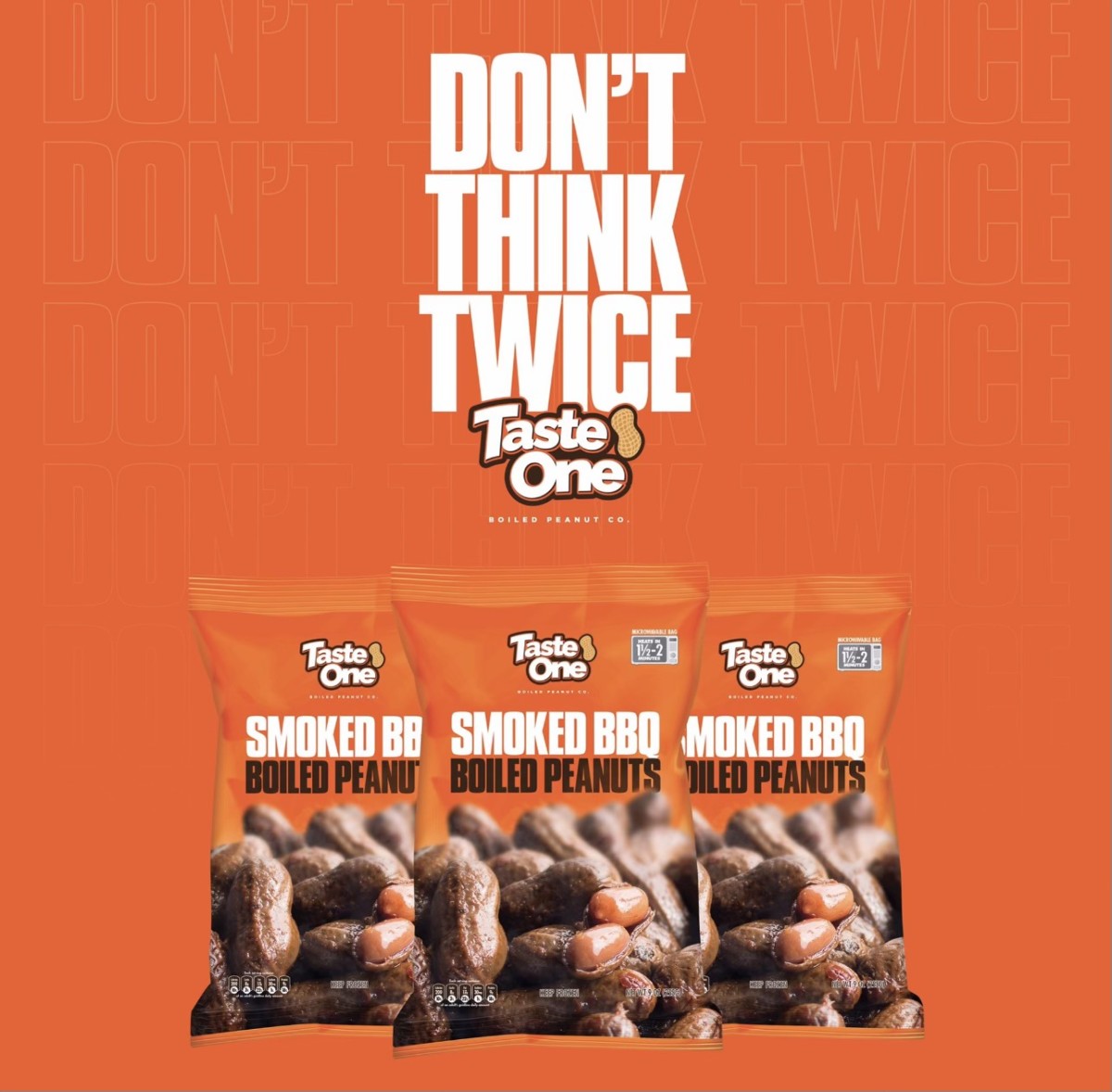 Leggett wanted to distinguish his peanuts and set them apart from the competition, which he's done by having his unique choice of a bright orange bag.